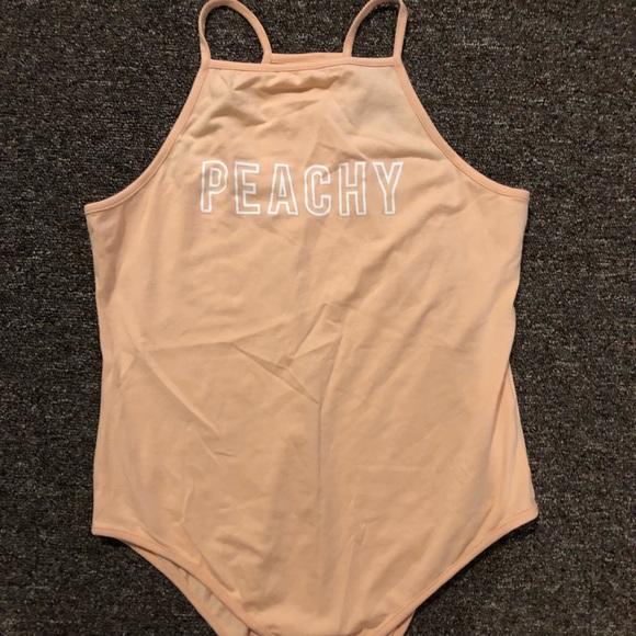 Peach bodysuit - Picture 1 of 2